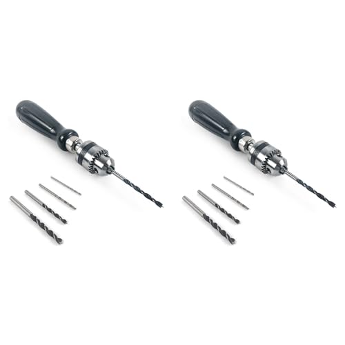 ClAZTyict 2X Pin Schraubstock Hand Bohrer Bits, Mini Spiral Bohrer Bits Set, für Bearbeitung Präzision Mach Es Selbst Modell Schmuck Walnuss ClAZTyict 2X Pin Schraubstock Hand Bohrer Bits, Mini Spiral Bohrer Bits Set, für Bearbeitung Präzision Mach Es Selbst Modell Schmuck Walnuss von ClAZTyict