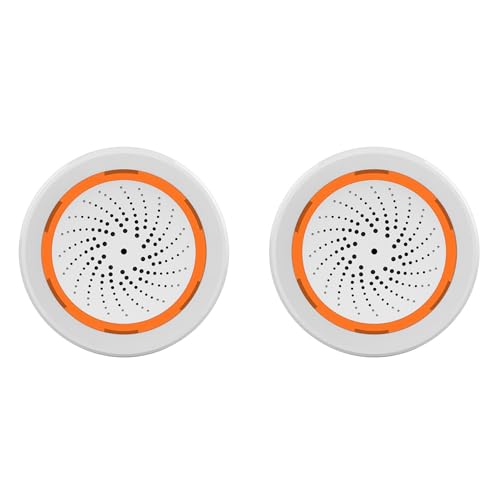 ClAZTyict 2X Tuya ZigBee Smart Sound und Licht Sirene Sensor Smart Life Home Security System Tuya Gateway Hub Sirene Alarm für Tuya ClAZTyict 2X Tuya ZigBee Smart Sound und Licht Sirene Sensor Smart Life Home Security System Tuya Gateway Hub Sirene Alarm für Tuya von ClAZTyict