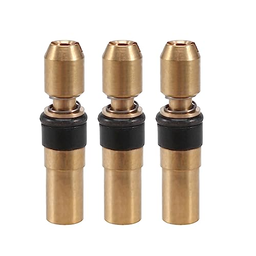 ClAZTyict 3 Stück Dreistufiger Kolben Kopf Hoch Druck Kupfer Kopf 6Mm Hoch Druck Pumpe 30Mpa Teile von ClAZTyict