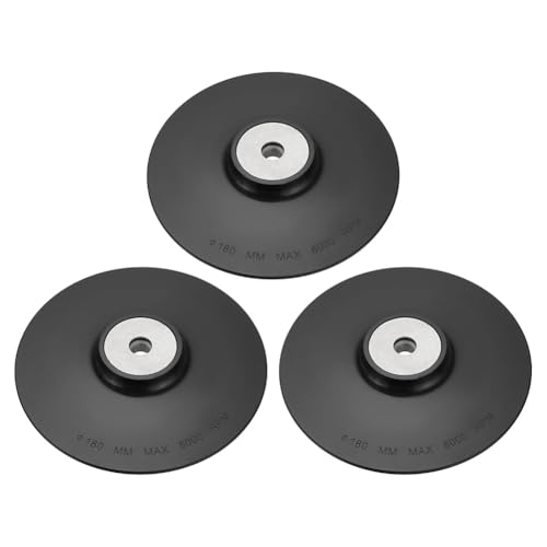 ClAZTyict 3 Stück Stützteller Aus Kunststoff für Winkelschleifer, Kompatibel mit für M14-Innengewinde, Tellerschleifer, Winkelschleifer, 180 mm Durchmesser ClAZTyict 3 Stück Stützteller Aus Kunststoff für Winkelschleifer, Kompatibel mit für M14-Innengewinde, Tellerschleifer, Winkelschleifer, 180 mm Durchmesser von ClAZTyict