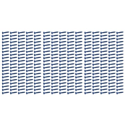 ClAZTyict 300 StüCk 3/16 X 1-1/4 Flacher -Beton-Diamantspitzen-Schraubanker Zur Verankerung in Mauerwerk von ClAZTyict