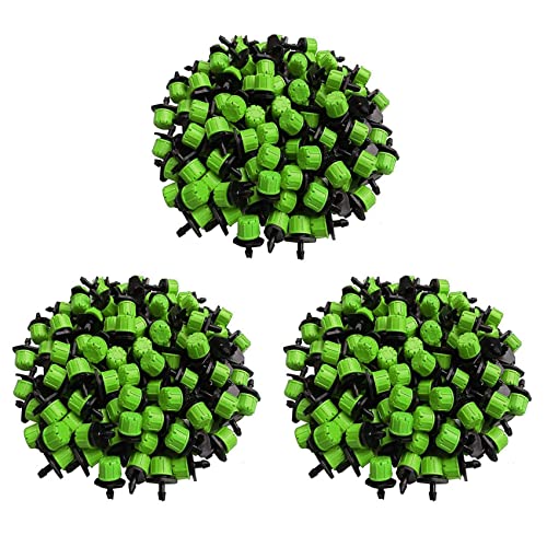 ClAZTyict 300Pcs 1/4 Einstellbares Mikro-Tropfbewässerungssystem Bewässerungssprinkler Anti-Clogging Emitter Garden Supplies ClAZTyict 300Pcs 1/4 Einstellbares Mikro-Tropfbewässerungssystem Bewässerungssprinkler Anti-Clogging Emitter Garden Supplies von ClAZTyict