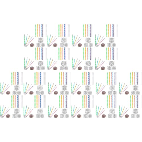 ClAZTyict 320 Stück Mandala Punktier Werkzeuge zum Malen Von Steinen Mandala Schablonen Kit Ball Stylus Ton Bildhauerei Schnitz Werkzeuge von ClAZTyict