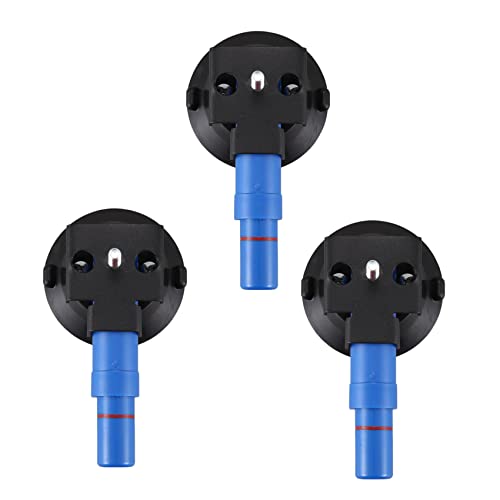 ClAZTyict 3Stck 3 Konkaver Vakuum Becher 75 mm Hoch Leistungs Hand Pumpen Saug Napf mit M6 Gewinde Bolzen von ClAZTyict