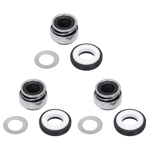 ClAZTyict 3X 12mm Spiralfeder Gummibalg Pump Gleitringdichtung 301-12 von ClAZTyict