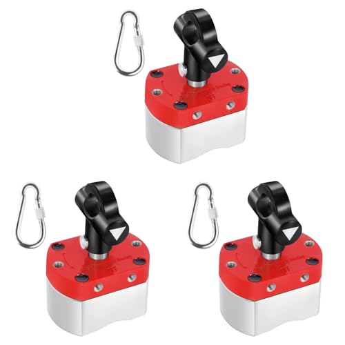 ClAZTyict 3X 180 LB An/Aus-Magnete, Magnetischer Schweißhalter, Mehrzweck-Schaltmagnet zum Heben und Handhaben, Metallabschirmung von ClAZTyict