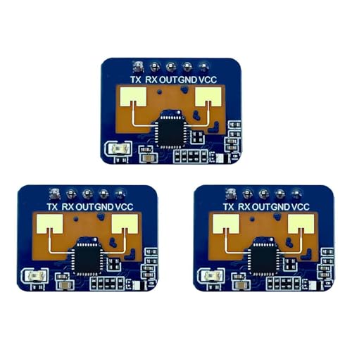 ClAZTyict 3X 24G MmWave LD2410C Radarsensor-Bewegungserkennungsmodul für Menschliche Anwesenheit von ClAZTyict