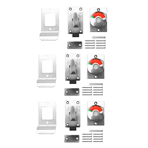 ClAZTyict 3X Bad Toilette WC-Anzeige Privatsphäre Riegel Türschlossverriegelung Nicht Besetzt ClAZTyict 3X Bad Toilette WC-Anzeige Privatsphäre Riegel Türschlossverriegelung Nicht Besetzt von ClAZTyict