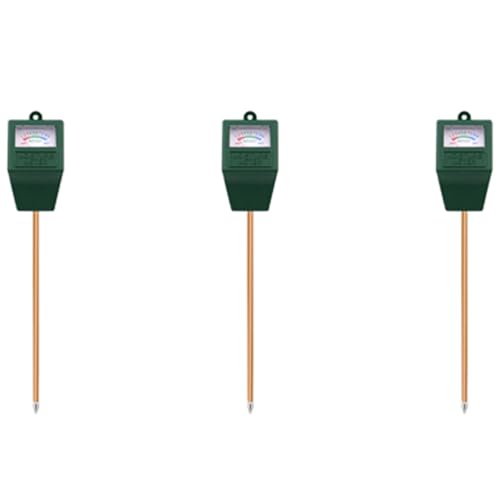 ClAZTyict 3X Bodenfeuchtemesser, Pflanzenwasserzähler Drinnen & Draussen, Sensor Hygrometer Bodentester für Topfpflanzen, Garten, Rasen, Bauernhof ClAZTyict 3X Bodenfeuchtemesser, Pflanzenwasserzähler Drinnen & Draussen, Sensor Hygrometer Bodentester für Topfpflanzen, Garten, Rasen, Bauernhof von ClAZTyict