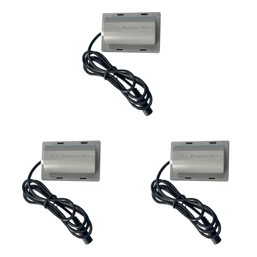 ClAZTyict 3X DC 12V Vibrationsmotor für Stuhlkissen, Wasserdichter Mini-Vibrationsmotor, Massagegürtel, Flacher Boden, Attraktor, Fütterungsmotor von ClAZTyict