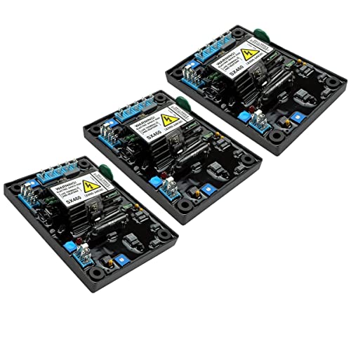 ClAZTyict 3X Neuer SX460 für Generator AVR Automatischer Spannungs Regler Alternator Teil Power Stabilizer von ClAZTyict