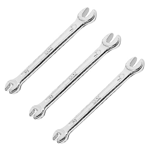 ClAZTyict 3X Silberton 5.5mm x 7mm U Form Doppelgabelschluessel Schraubenschluessel Werkzeug ClAZTyict 3X Silberton 5.5mm x 7mm U Form Doppelgabelschluessel Schraubenschluessel Werkzeug von ClAZTyict