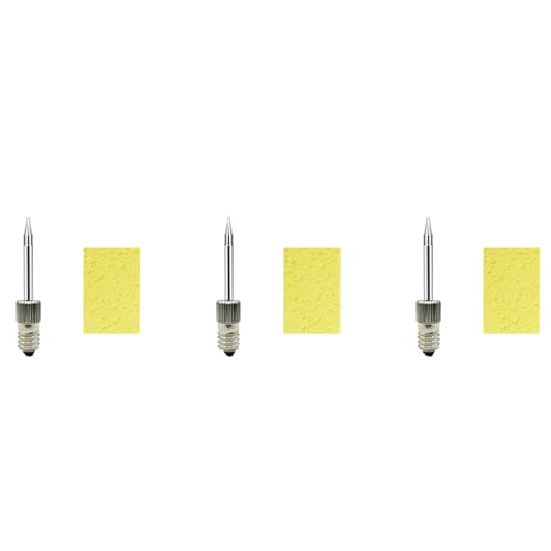 ClAZTyict 3X USB-LöTkolbenkopf E10-Schnittstelle LöTkolben LöTkolbenkopf LöTkolbenkopf mit Gewinde (Spitz) von ClAZTyict