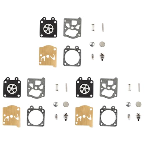 ClAZTyict 3X Vergaser Reparatur Satz 4500 KettensäGen Reparatur Satz Vergaser Membran Dichtung Satz Garten Werkzeug für Vergaser ClAZTyict 3X Vergaser Reparatur Satz 4500 KettensäGen Reparatur Satz Vergaser Membran Dichtung Satz Garten Werkzeug für Vergaser von ClAZTyict