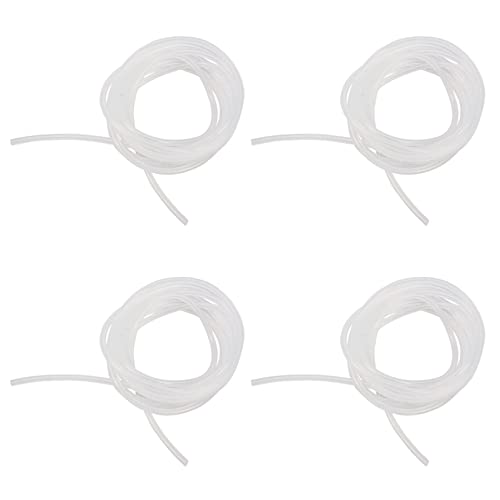 ClAZTyict 4 Stücke 1mm x 3mm Silikon Lebensmittelqualität Rohr Wasser Luftschlauch Rohr 2 Meter ClAZTyict 4 Stücke 1mm x 3mm Silikon Lebensmittelqualität Rohr Wasser Luftschlauch Rohr 2 Meter von ClAZTyict