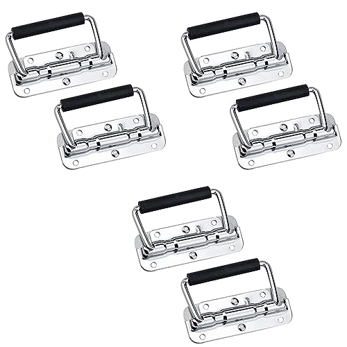 ClAZTyict 4 Stücke 304 Edelstahl Prop Box Werkzeug Aluminium Box Aktivitäts Klappbarer Industrie ClAZTyict 4 Stücke 304 Edelstahl Prop Box Werkzeug Aluminium Box Aktivitäts Klappbarer Industrie von ClAZTyict