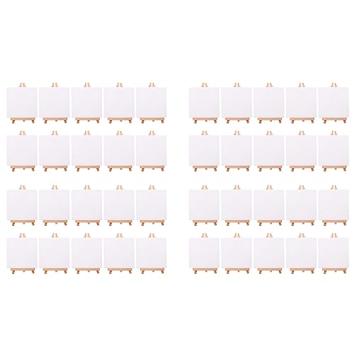 ClAZTyict 40 Set Künstler Mini Leinwand Set Malerei DIY Zeichnung Kleiner Tisch Staffelei Geschenk ClAZTyict 40 Set Künstler Mini Leinwand Set Malerei DIY Zeichnung Kleiner Tisch Staffelei Geschenk von ClAZTyict