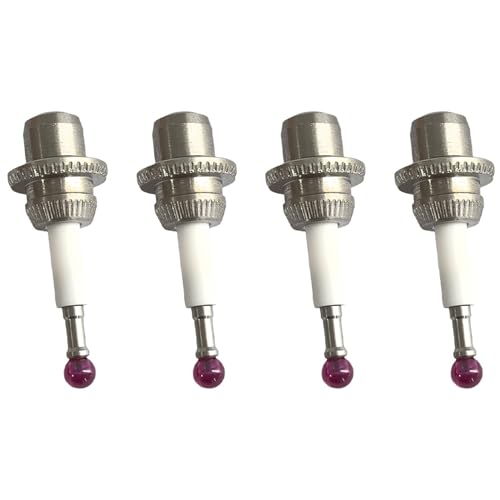 ClAZTyict 4X 3D-Sensor 80.362.00 Taststift M3 4 mm Rubinkugel Keramikschaft CNC-Maschine 1 von ClAZTyict