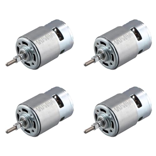 ClAZTyict 4X 755 Gleichstrommotor für Rasentrimmer, 21-V-Grasschneidermotor mit Langer Welle für Effizientes Unkrautschneiden und Trimmen von ClAZTyict