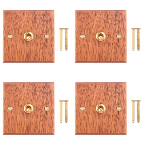 ClAZTyict 4X 86 Typ Massiv Platte Schalter Wand Leuchte Retro Messing Kippe Schalter Maserung Elektrischer Schalter Buchse 1- Schalter ClAZTyict 4X 86 Typ Massiv Platte Schalter Wand Leuchte Retro Messing Kippe Schalter Maserung Elektrischer Schalter Buchse 1- Schalter von ClAZTyict