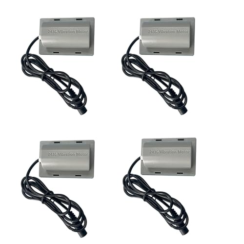 ClAZTyict 4X DC 12V Vibrationsmotor für Stuhlkissen, Wasserdichter Mini-Vibrationsmotor, Massagegürtel, Flacher Boden, Attraktor, Fütterungsmotor von ClAZTyict