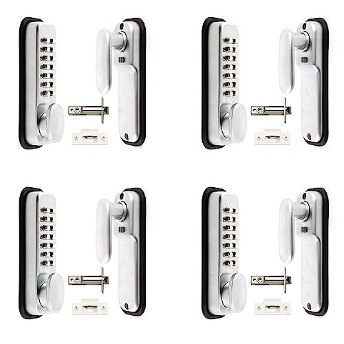 ClAZTyict 4X Digital Druckknopf TÜRschloss Tastatur Code Kombination Zugang Mechanisch Keyless ClAZTyict 4X Digital Druckknopf TÜRschloss Tastatur Code Kombination Zugang Mechanisch Keyless von ClAZTyict