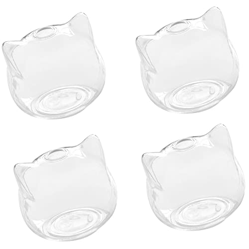 ClAZTyict 4X Katzen Förmiger Glasvase Hydroponische Pflanzen Blumen Vase Glasbehälter Behälter Dekoratives Kunstgeschenk ClAZTyict 4X Katzen Förmiger Glasvase Hydroponische Pflanzen Blumen Vase Glasbehälter Behälter Dekoratives Kunstgeschenk von ClAZTyict