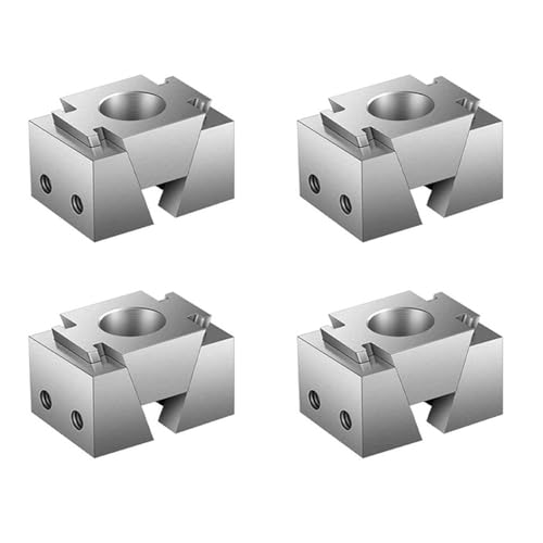 ClAZTyict 4X Ok Fixture Wedge M6 Erweiterungsmaschine, Tischplatte, Verstellbare Seitliche Feste Klemme, Skulptur, Schnitzwerkzeug, Modellfiguren von ClAZTyict