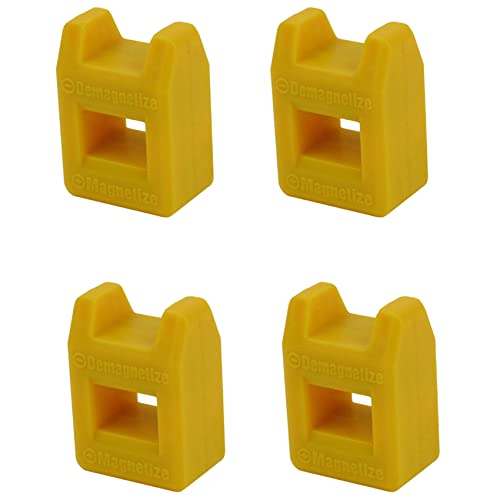 ClAZTyict 4X Schraubendreher Magnetisierer Entmagnetisierer Entmagnetisierer Magnetic Practical Pick Up Tool Farbe: Gelb ClAZTyict 4X Schraubendreher Magnetisierer Entmagnetisierer Entmagnetisierer Magnetic Practical Pick Up Tool Farbe: Gelb von ClAZTyict