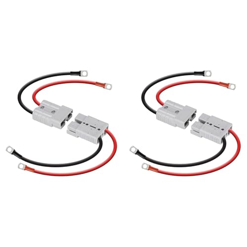 ClAZTyict 4x Anderson-Stecker 50 A Kit Anderson-Stecker 8 Gauge 30 cm Batteriekabel Wasserdichte Schnellverbinder für Lifepo4 ClAZTyict 4x Anderson-Stecker 50 A Kit Anderson-Stecker 8 Gauge 30 cm Batteriekabel Wasserdichte Schnellverbinder für Lifepo4 von ClAZTyict