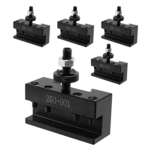 ClAZTyict 5 Teilige Schnellwechsel Halterung für Dreh und Dreh Werkzeug Halter 250-001CNC Werkzeug POST von ClAZTyict