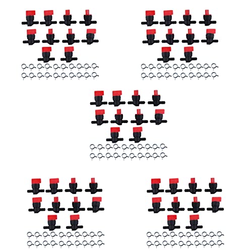 ClAZTyict 50 Stück 494768 698183 Kraftstoff Absperr Ventil mit Klemme für 1/4 Kraftstoff Leitung Toro Rasentraktor von ClAZTyict