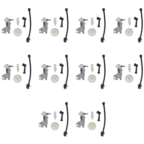 ClAZTyict 50-Teiliges Öl Pumpen Filter Rohr Leitung Öl Düsen Turbinen Kit für 4500 5200 5800 45CC 52CC 58CC Kettensägen von ClAZTyict