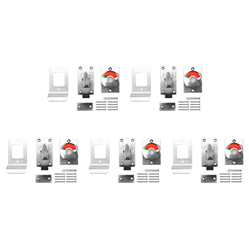 ClAZTyict 5X Bad Toilette WC-Anzeige Privatsphäre Riegel Türschlossverriegelung Nicht Besetzt ClAZTyict 5X Bad Toilette WC-Anzeige Privatsphäre Riegel Türschlossverriegelung Nicht Besetzt von ClAZTyict
