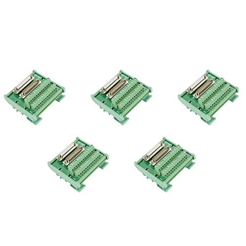 ClAZTyict 5X DB25 DIN Schienen Schnittstellen Stecker/Buchse Breakout Board von ClAZTyict