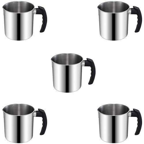 ClAZTyict 5X Gießen Zur Kerzen Herstellung, 44 Oz Doppel Kessel Wachs Schmelz Tiegel, Kerzen Herstellungs, Hitzebeständiger von ClAZTyict