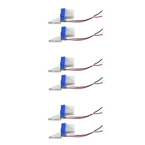 ClAZTyict 6 Stücke Auto Ein Aus Straße Licht Sensor Schalter Foto Switch 220V 10A Automatischer Schalter von ClAZTyict
