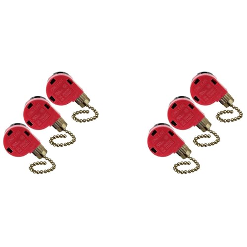 ClAZTyict 6 Stücke Decken Ventilator Schalter 3 Geschwindigkeit 4 Draht Ohr ZE 268S6 Ventilator Zugketten Schalter Geschwindigkeits Regler Kupfer ClAZTyict 6 Stücke Decken Ventilator Schalter 3 Geschwindigkeit 4 Draht Ohr ZE 268S6 Ventilator Zugketten Schalter Geschwindigkeits Regler Kupfer von ClAZTyict