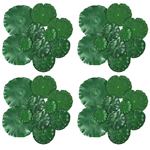 ClAZTyict 60 Stück 5 Arten KüNstlicher Schwimmender Schaum Lotusblätter Lily Pads Gefälschtes Laub Teich ClAZTyict 60 Stück 5 Arten KüNstlicher Schwimmender Schaum Lotusblätter Lily Pads Gefälschtes Laub Teich von ClAZTyict