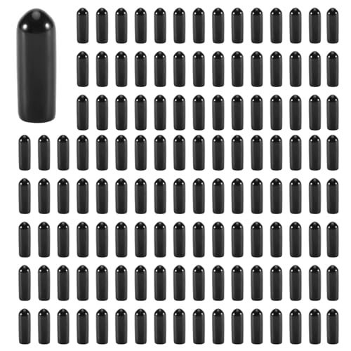 ClAZTyict 600 StüCke Gummi End Kappen 4 mm ID PVC Rund Rohr Bolzen Kappe Abdeckung Schraube Gewinde Schutz Schwarz ClAZTyict 600 StüCke Gummi End Kappen 4 mm ID PVC Rund Rohr Bolzen Kappe Abdeckung Schraube Gewinde Schutz Schwarz von ClAZTyict