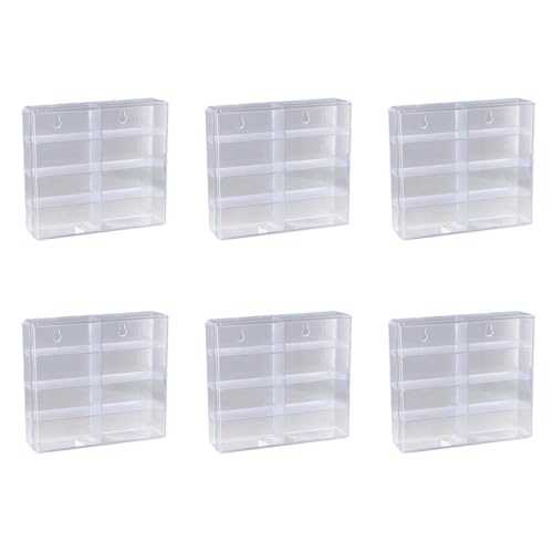 ClAZTyict 6X 1:64 für Hot Wheel Display Box Automodell Spielzeugschrank Rack für Hotwheel Cars Druckguss Aufbewahrung Staubdichte Display Box B ClAZTyict 6X 1:64 für Hot Wheel Display Box Automodell Spielzeugschrank Rack für Hotwheel Cars Druckguss Aufbewahrung Staubdichte Display Box B von ClAZTyict