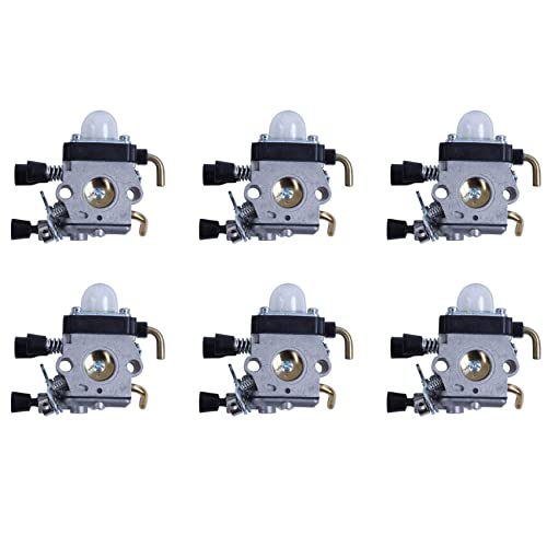 ClAZTyict 6X Carburetor Vergaser Für Fs38 Fs45 Fs46 Fs55 Fs74 Fs75 Fs76 Fs80 Fs85 Trimmer von ClAZTyict