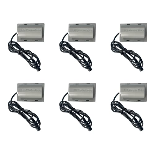 ClAZTyict 6X DC 12V Vibrationsmotor für Stuhlkissen, Wasserdichter Mini-Vibrationsmotor, Massagegürtel, Flacher Boden, Attraktor, Fütterungsmotor von ClAZTyict