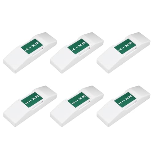 ClAZTyict 6X Tuer Notausgang Geschlossener Momentan Druckknopfschalter von ClAZTyict