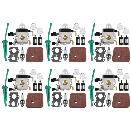 ClAZTyict 6X Vergaser für FS55 FS55R FS38 FS45 FS46 KM55 HL45 FS45L FS45C FS46C FS55C FS55RC Faden Abschneider Unkrautfresser von ClAZTyict