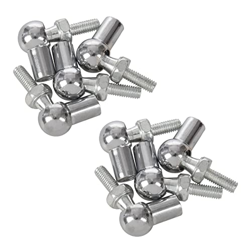 ClAZTyict 6mm Außen-Innengewinde L-Förmige Kugellager mit GelenkköPfen 8St von ClAZTyict