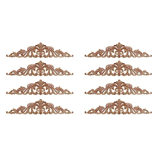 ClAZTyict 8 Stücke Schnitzerei Aufkleber Geschnitzt Möbel Applikationsecke Onlay Applikationen Möbel Haus Tür DIY ClAZTyict 8 Stücke Schnitzerei Aufkleber Geschnitzt Möbel Applikationsecke Onlay Applikationen Möbel Haus Tür DIY von ClAZTyict