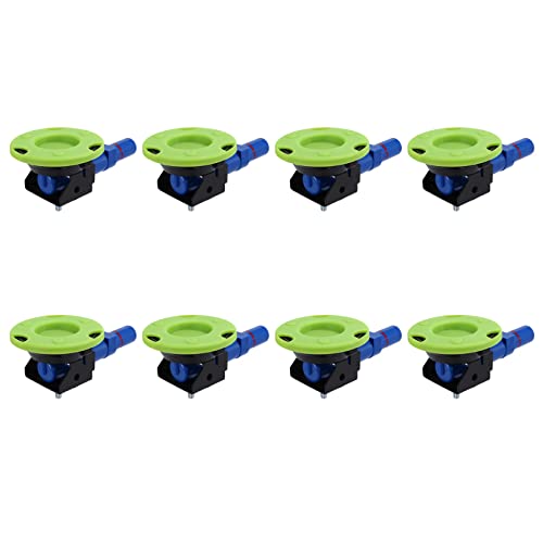 ClAZTyict 8Stück 3 Konkaver Vakuum Becher 75 mm Hoch Leistungs Hand Pumpen Saug Napf mit M6 Gewinde Bolzen von ClAZTyict