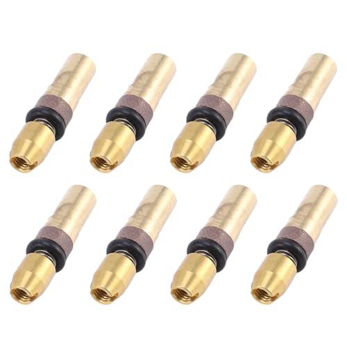 ClAZTyict 8X Drei Stufiger Kolben Kopf Hoch Druck Kupfer Kopf für 6mm 30Mpa Hoch Druck Pumpen Kolben Teile von ClAZTyict
