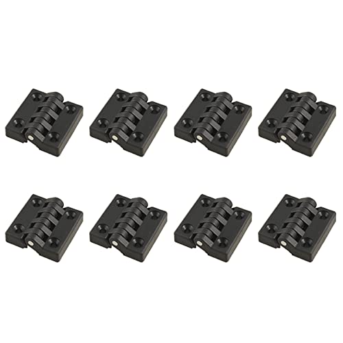 ClAZTyict 8X Scharnier fuer Schranktuer, Kugellager, Kunststoff, Robust, 40 x 40 mm von ClAZTyict